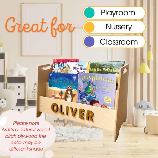 Personalized Montessori Bookshelf Empowering Young Readers with Custom Learning Spaces - Image 3