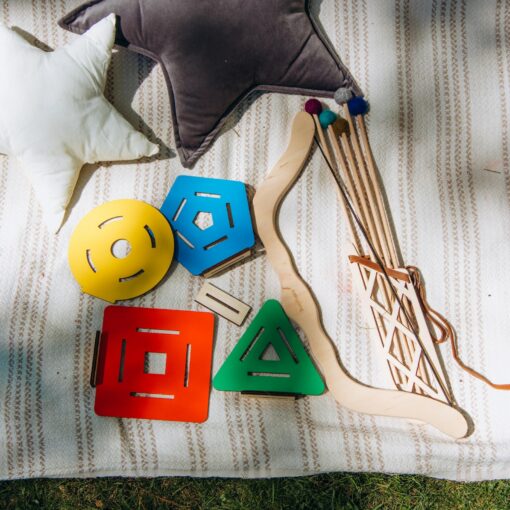 Personalized Wooden Bow and Arrow Set A Unique Christmas Gift for Kids, Fostering Outdoor Adventure and Imagination - Image 5