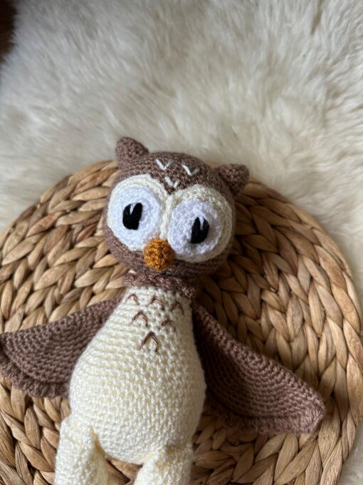 Enchanting Merlin the Owl Crochet Pattern Create Your Own Adorable Owl Amigurumi - Image 6