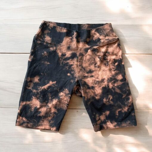 Asatre Hemp Tie Dye Bike Shorts Sustainable, Stylish, and Comfortable - Image 4