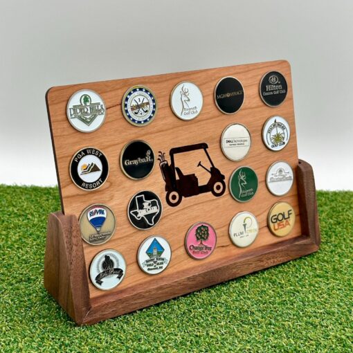 Personalized Golf Ball Marker Display The Perfect Gift for Golf Enthusiasts - Image 3
