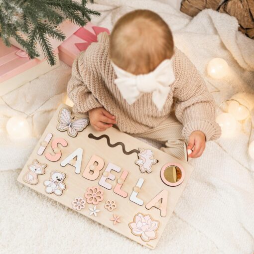 Montessori Busy Board Sensory Exploration and Skill Development for Toddlers - Image 2