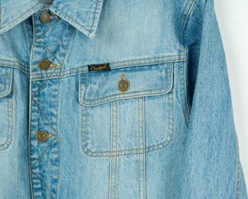 Crocker Jeans 90's Vintage Men's Denim Jacket Relive the Y2K Era with this Light Blue Trucker Coat - Image 5