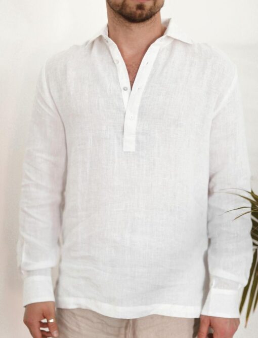 Father's Day Linen Shirt A Timeless Gift for the Special Man in Your Life - Image 3