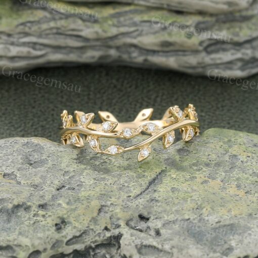 Exquisite Moissanite Eternity Band A Shimmering Symbol of Love and Commitment - Image 4
