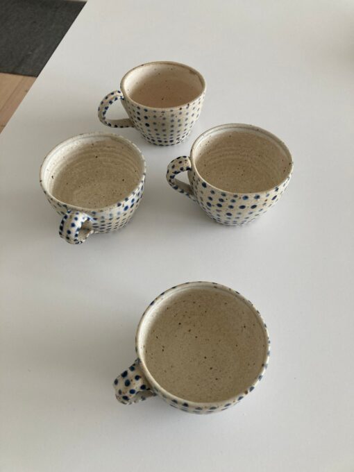 Hygge Blue Polka Dot Mug A Danish Delight for Your Morning Ritual - Image 5