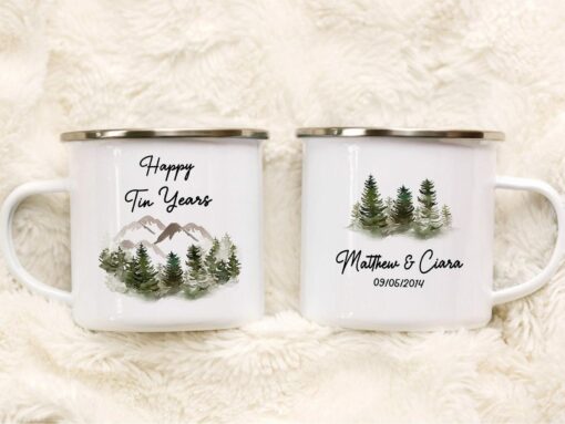 Personalized 10th Anniversary Mug A Decade of Love and Laughter - Image 4