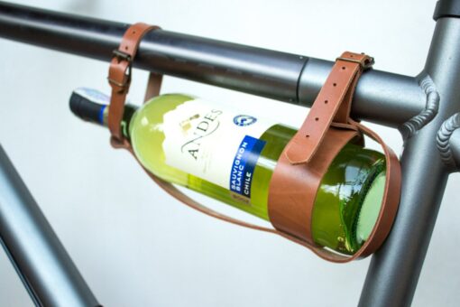Personalized Bicycle Wine Bottle Holder The Perfect Valentine's Day Gift for Wine Lovers and Cyclists - Image 2