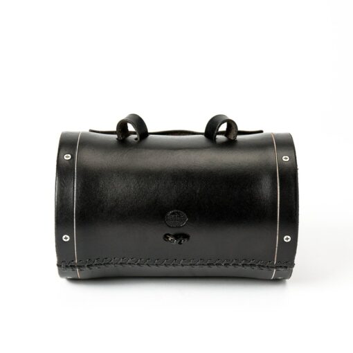 The Barrel Bag Premium Leather Bicycle Handlebar Bag for Adventure and Style - Image 2