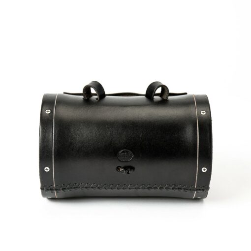 The Barrel Bag Premium Leather Bicycle Saddlebag for Unforgettable Rides - Image 4