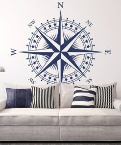 The Patriot Compass Wall Decal Embark on a Nautical Adventure for Your Home