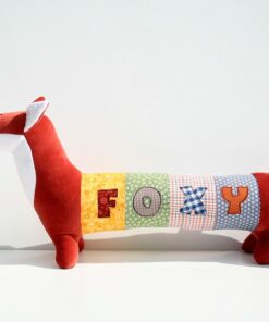 Personalized Rusty Foxy The Perfect Baby Shower Gift and Kids Room Decor