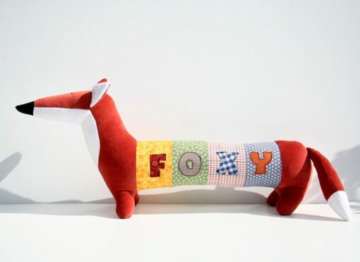 Personalized Rusty Foxy The Perfect Baby Shower Gift and Kids Room Decor