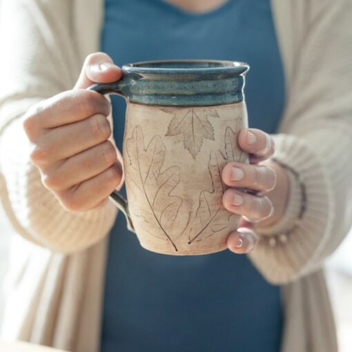 Exquisite Handmade Ceramic Coffee Mug A Perfect Gift for Coffee Aficionados