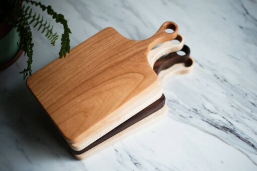 Premium Wood Cheese Board with Handle Elevate Your Entertaining with Natural Elegance