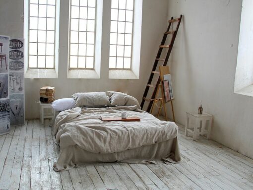 Undyed Linen Duvet Cover Experience the Pure Embrace of Nature's Softness