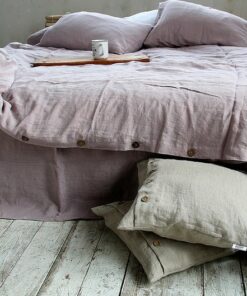 Embrace the Serenity of Nature Soft Linen Duvet Covers from Lithuania