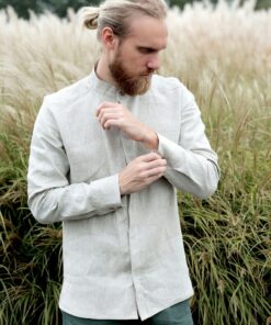 Exquisite Linen Shirt Timeless Elegance for the Modern Man