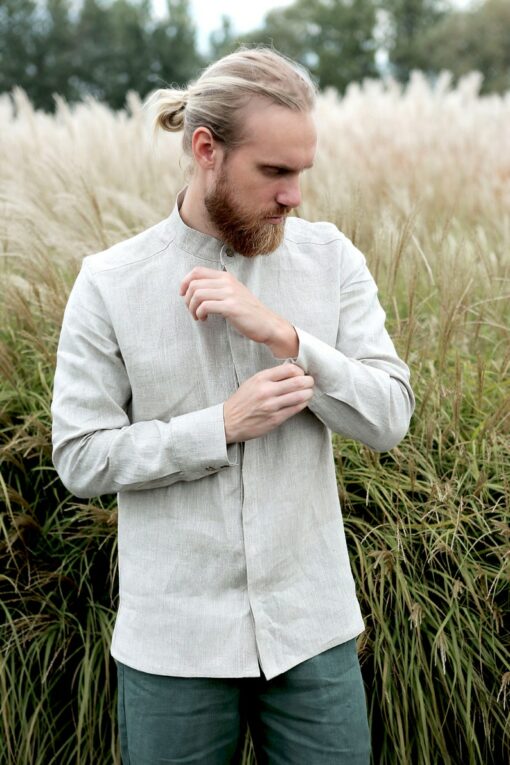 Exquisite Linen Shirt Timeless Elegance for the Modern Man