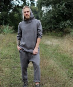 Breezy Linen Hoodie The Epitome of Summer Comfort and Style