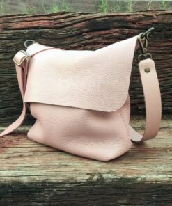 Handcrafted Leather Crossbody Bag A Symphony of Colors