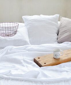 Undyed Linen Duvet Cover Experience the Pure Embrace of Nature's Softness