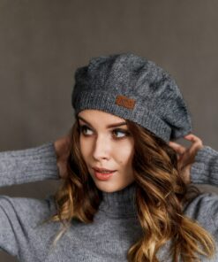 Timeless Elegance Merino Wool Beret for Women, a Year-Round Headpiece