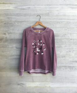 Murmuration A Symphony of Birds in Motion - Yoga Top for Bird Lovers