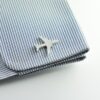 Boeing Airplane Cufflinks Elevate Your Style with Aviation Elegance