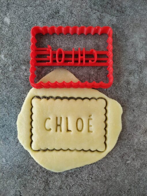 Personalized Petite Butter Cookie Cutter French-Crafted Culinary Artistry