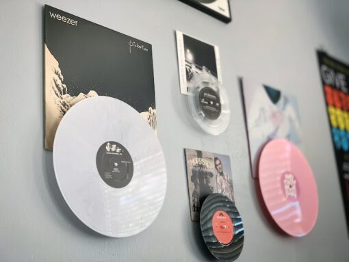 Vinyl Display Showcase Your Music with Style | Album Wall Mount | Now Playing