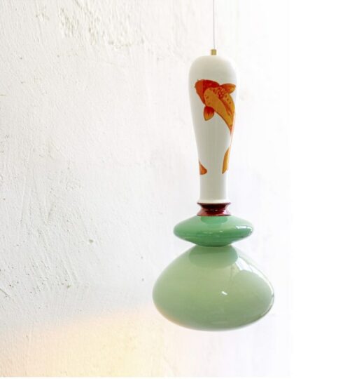 Enchanting Green Leaves Pendant Lamp Bring Nature's Tranquility into Your Home