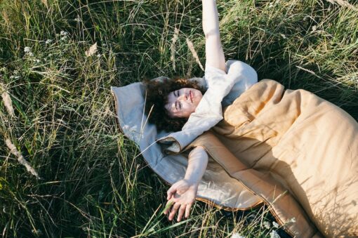 Organic Hemp Sleeping Bag Sustainable Slumber in Nature's Embrace