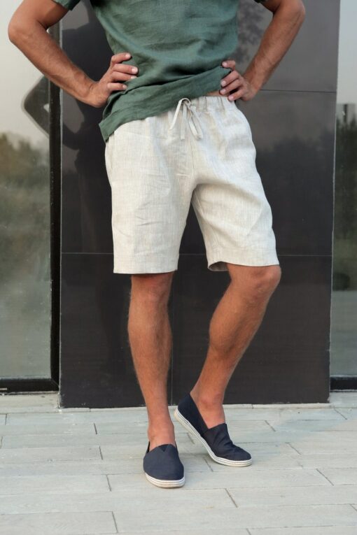Breezy Linen Shorts Elevate Your Summer Style with Organic Comfort