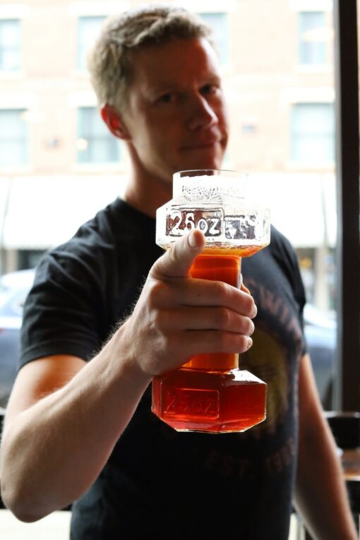 Dumbbell Beer Glass The Perfect Gift for Fitness Enthusiasts and Beer Lovers