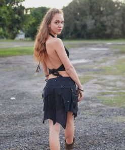 Enchanting Bohemian Rhapsody Steampunk, Pixie, and Gypsy Skirts for the Free-Spirited