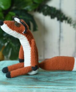 Enchanting Crochet Fox A Little Prince's Faithful Companion