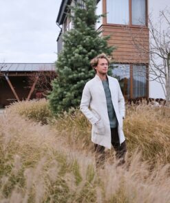 Timeless Linen Trench Sustainable Style for the Modern Man
