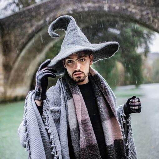 Enigmatic Witch's Hat Unleash the Magic of Dark Academia