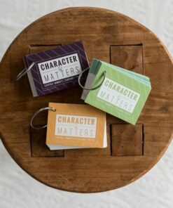 Character Matters Cards Cultivate Values, Build Character, Inspire Growth