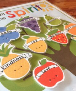 Fruit of the Spirit Preschool Printable Cultivating Christian Values Through Play
