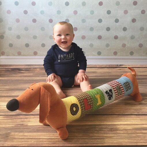 Personalized Dachshund Plush Toy The Perfect Gift for Dog Lovers and Nursery Decor