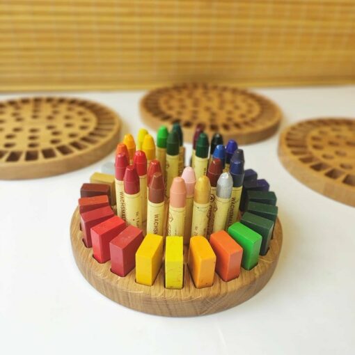 Stockmar Crayon Holder Organize Your Child's Art Supplies with Style