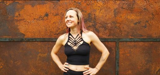 Warrior Braided Crop Tank Unleash Your Inner Goddess for Pole Dance, Festivals, and Hoop Fashion