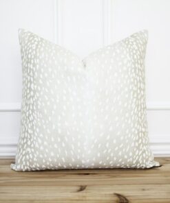Antelope Print Pillow Cover Elevate Your Home Decor with Wildlife Charm