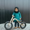 Wooden Balance Bike 12" The Perfect First Ride for Toddlers and Kids