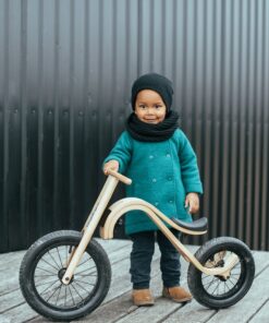 Wooden Balance Bike 12" The Perfect First Ride for Toddlers and Kids