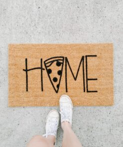 Pizza Perfection at Your Doorstep The Ultimate Doormat for Pizza Enthusiasts