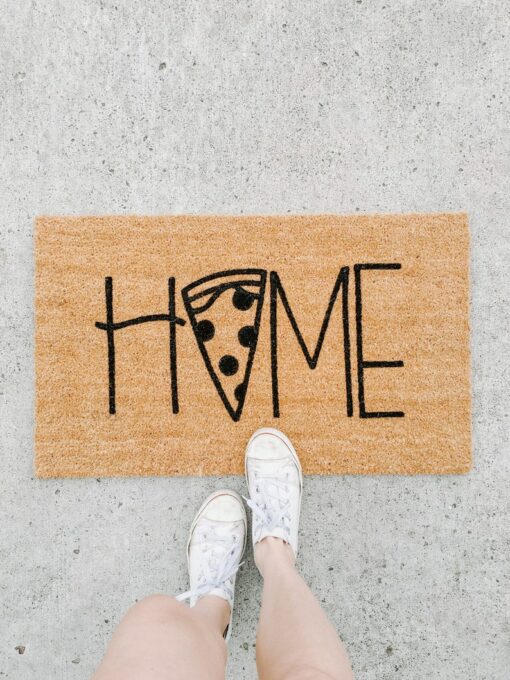 Pizza Perfection at Your Doorstep The Ultimate Doormat for Pizza Enthusiasts
