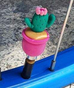 Protect Your Tires with Style Cactus Valve Caps for a Prickly Ride